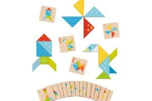 GOKI Bunte Tangram Welt