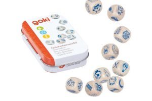 GOKI Geschichtenwürfel in Blechdose