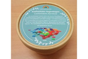GRIMMS Konfettitaler Regenbogen