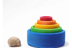 GRIMMS Schälchenset blau