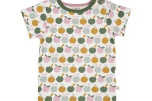PIGEON ORGANICS Shirt kurzarm Äpfel