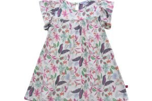 ENFANT TERRIBLE Kleid mit Colibri und Dschungeldruck