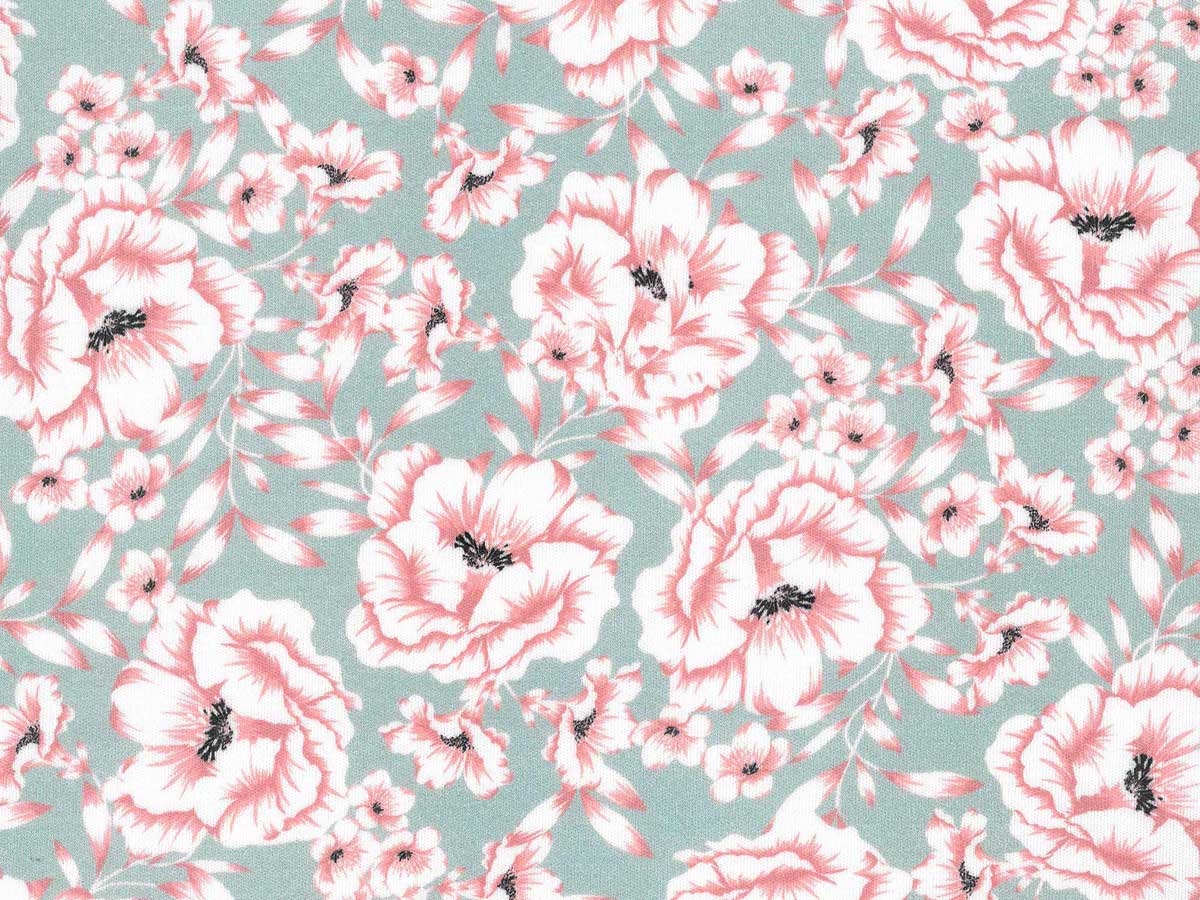 WESTFALENSTOFFE Jerseystoff Floral