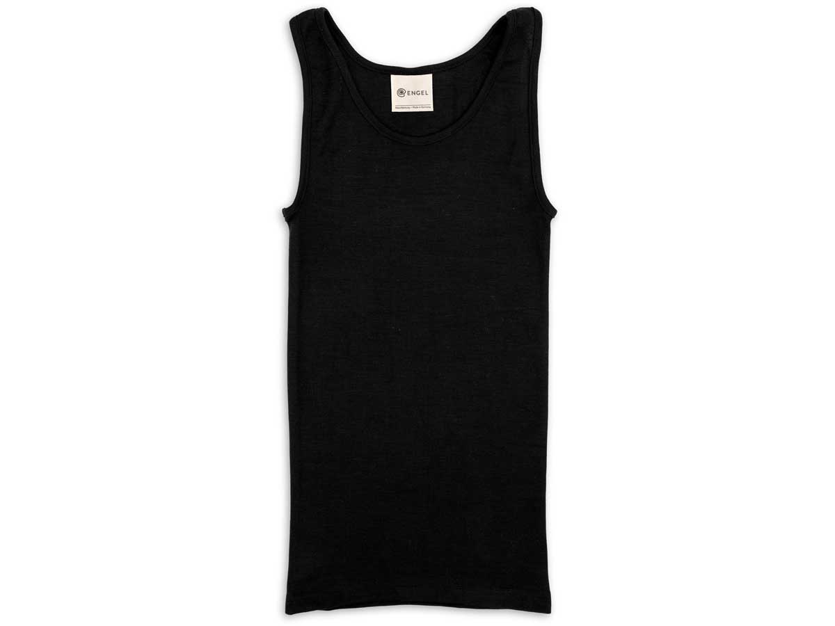 Engel Damen Trägerhemd schwarz