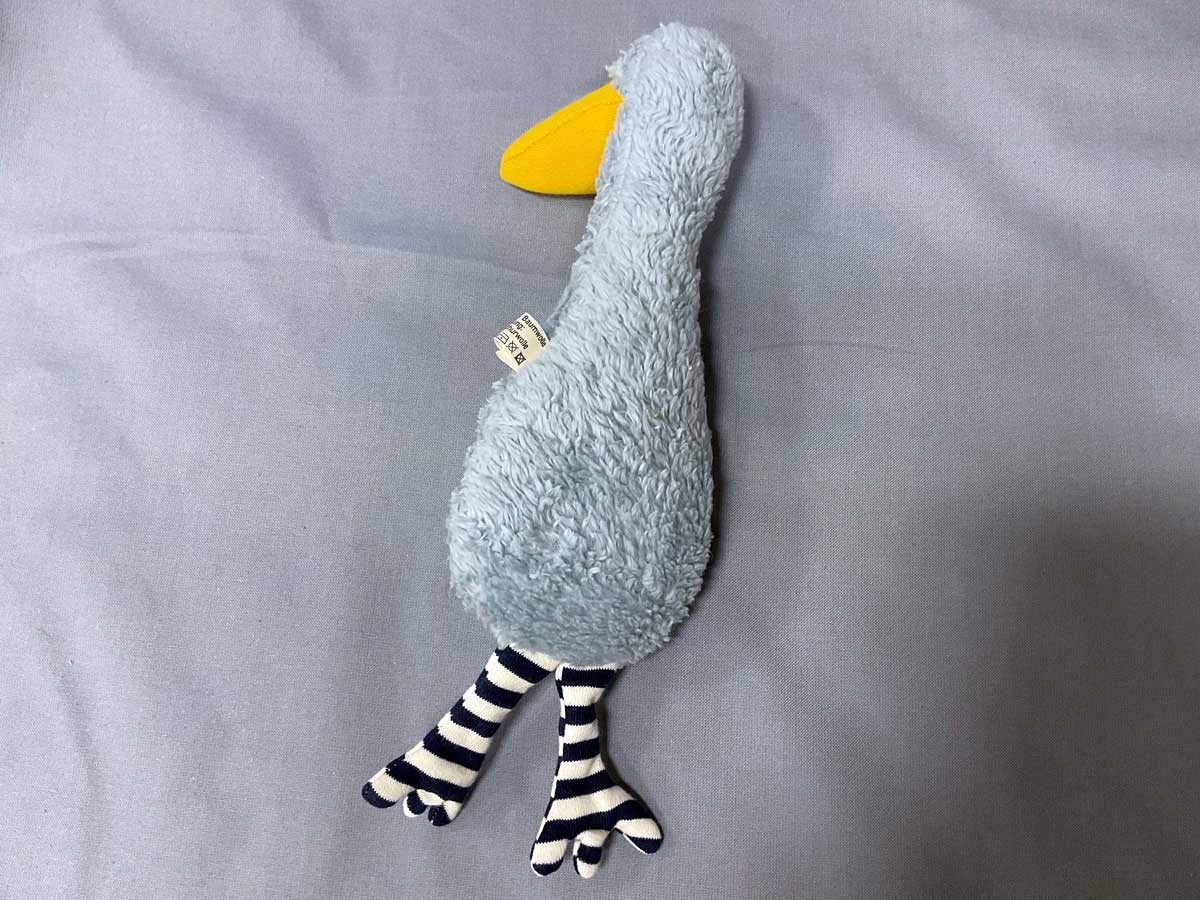 BABS MOMMERTZ Gans Martin blau