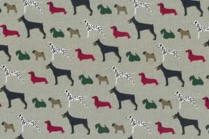 WESTFALENSTOFFE Trondheim Druckstoff Hunde