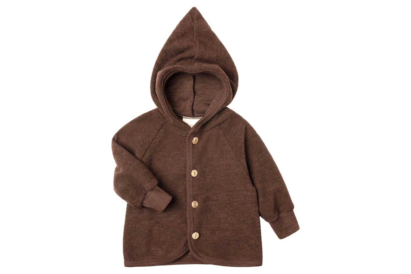 ENGEL Baby Jacke mit Holzknöpfen
