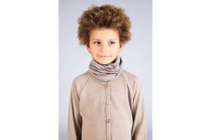 ENGEL Loop multicolour Kinder aus Merinowolle Seide, GOTS