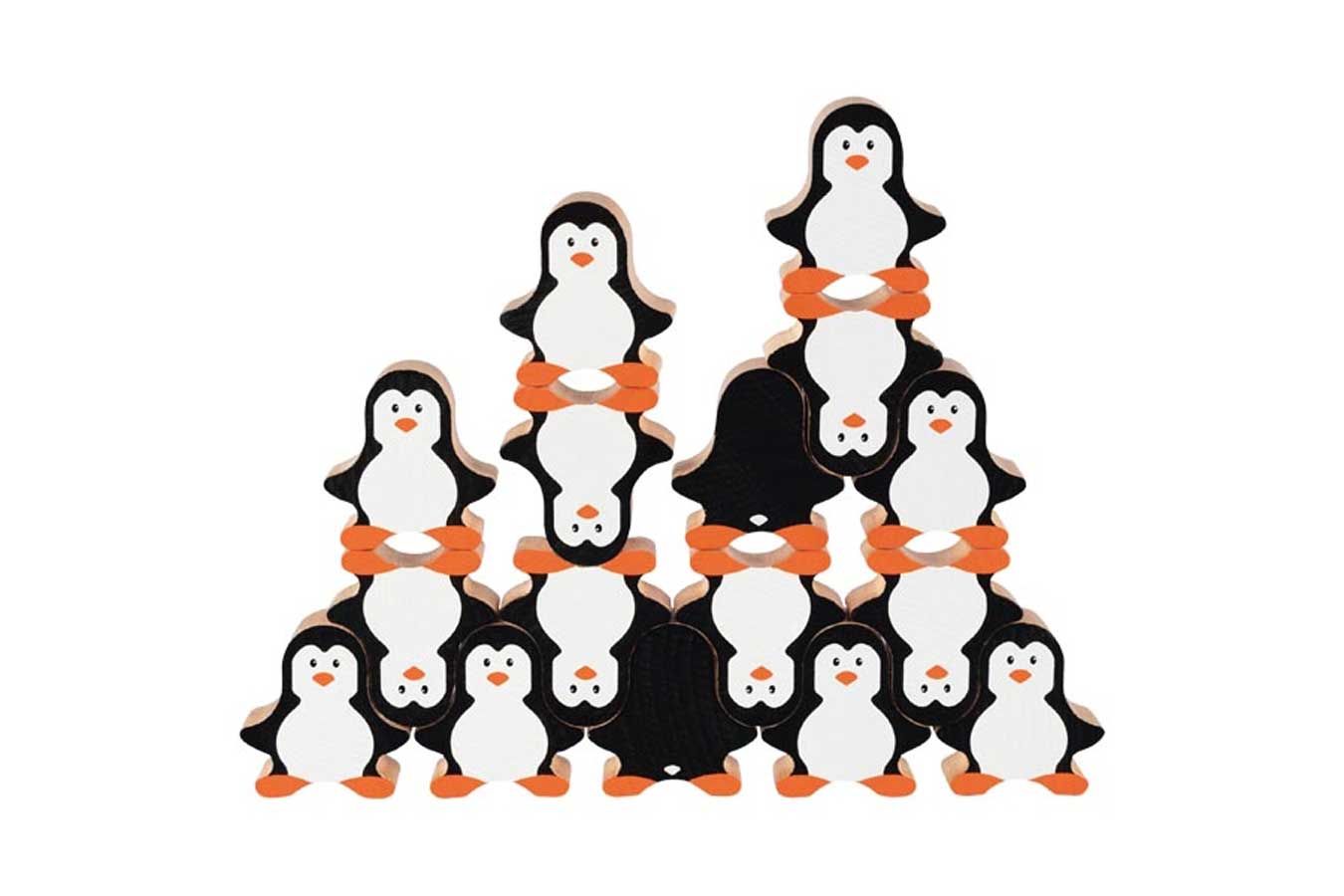 GOKI Stapelspiel Pinguine