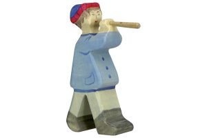 HOLZTIGER Hirte mit Flöte 2