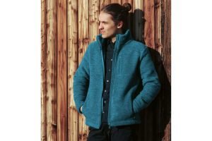 REIFF STRICK Herrenfleecejacke Lech smaragd