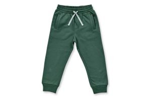 SENSE ORGANICS Kinder Sweathose BELA dunkelgrün