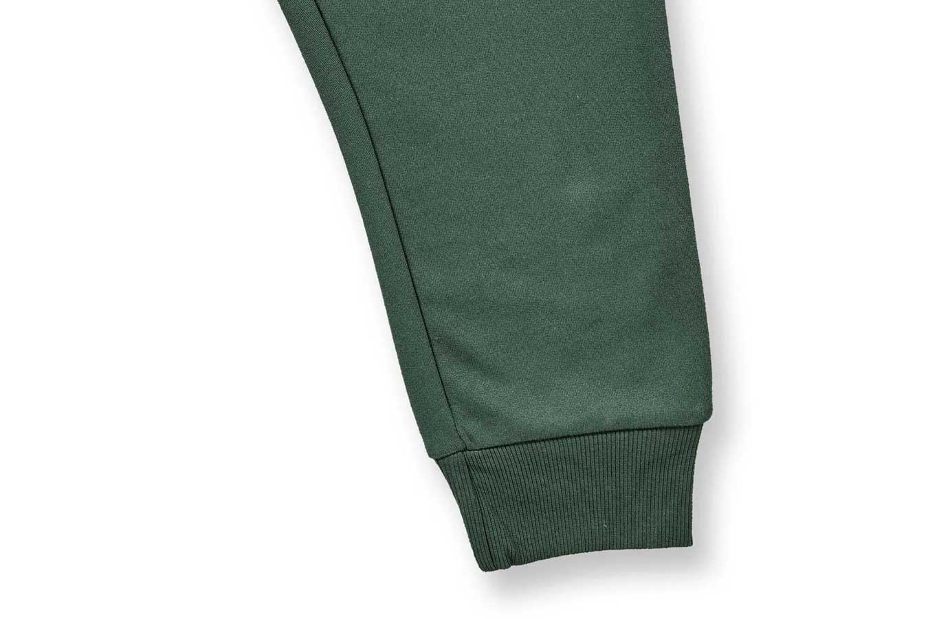 SENSE ORGANICS Kinder Sweathose BELA dunkelgrün