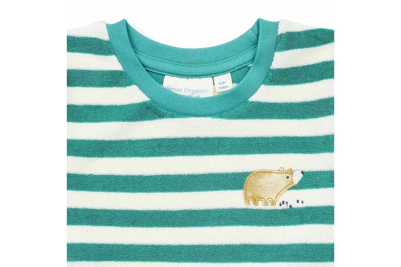 SENSE ORGANICS LONG JOHN Frottee Kinder Schlafanzug