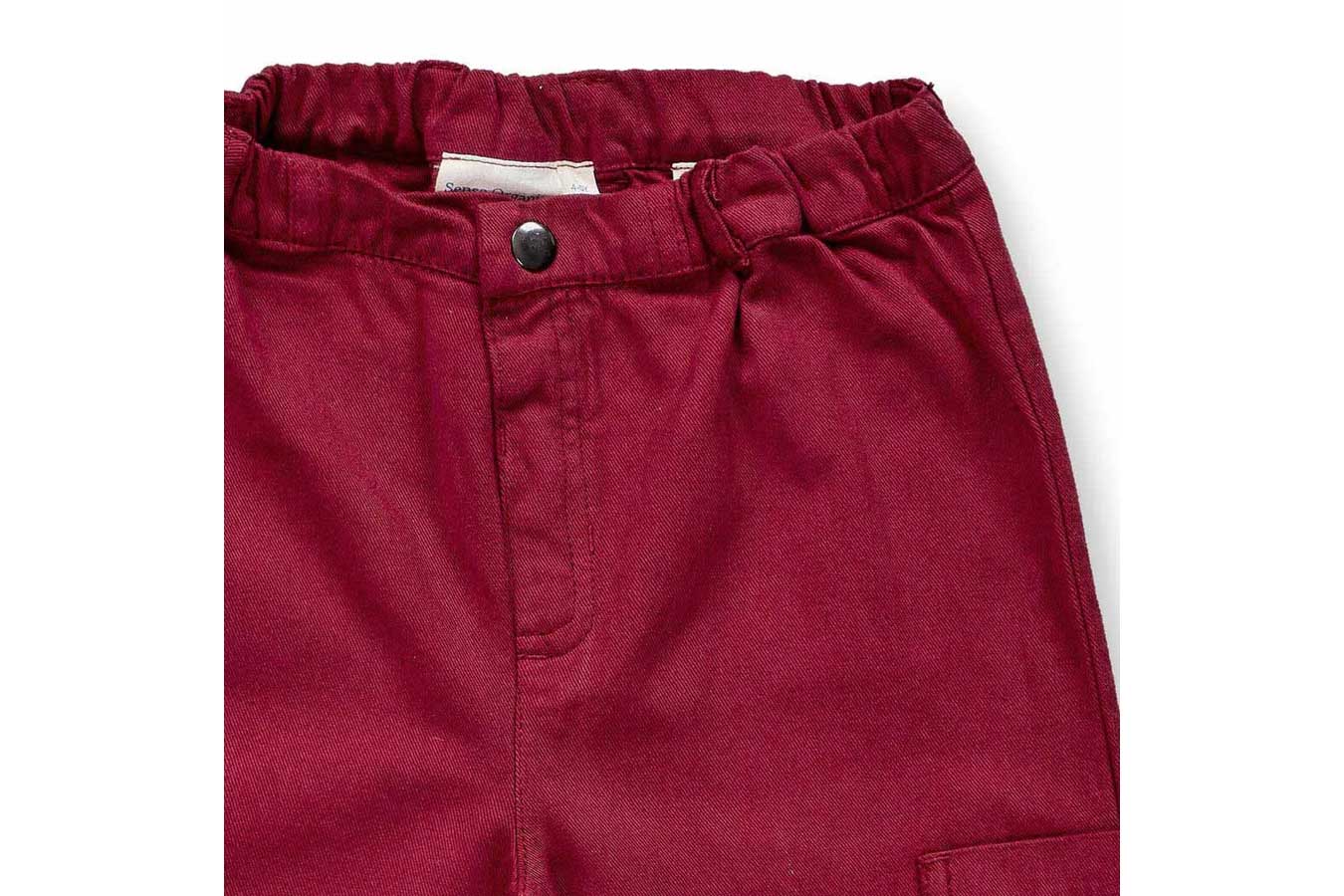 Sense Organics Twillhose LEOONIE weinrot