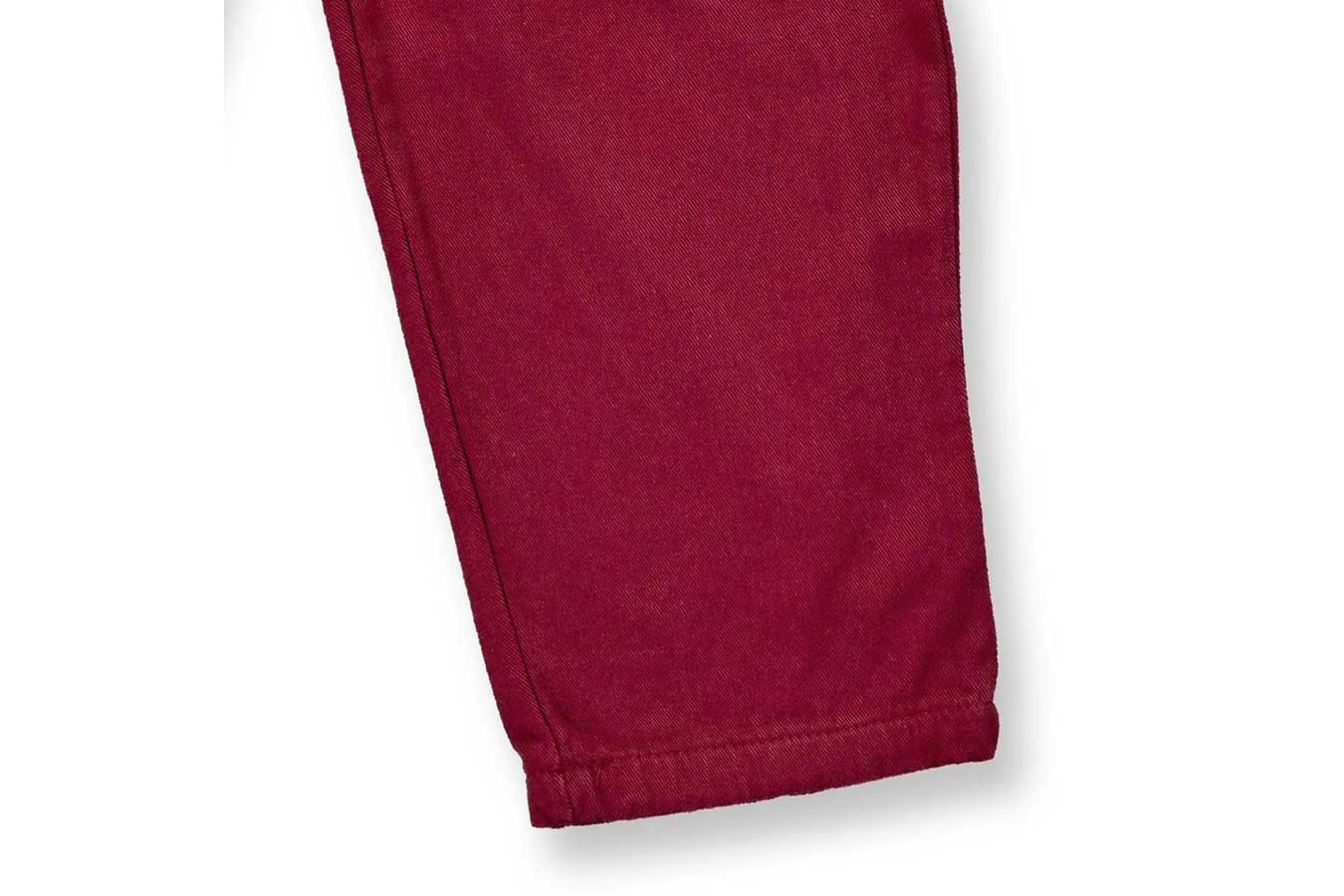 Sense Organics Twillhose LEOONIE weinrot