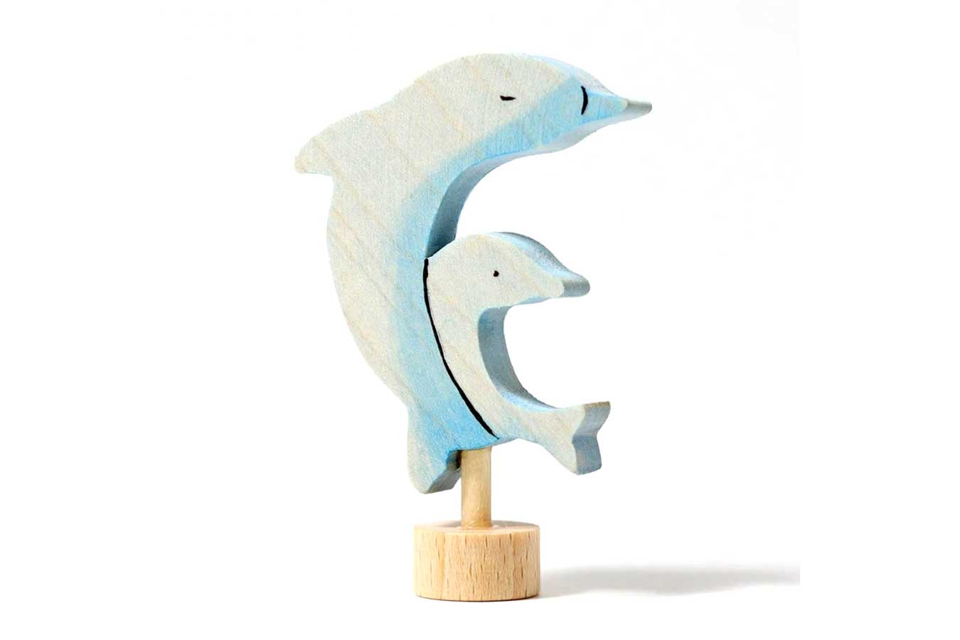 GRIMMS Steckfigur zwei Delphine