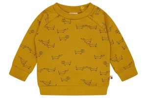 LOUD+Proud Sweatshirt Alloverdruck Dackel