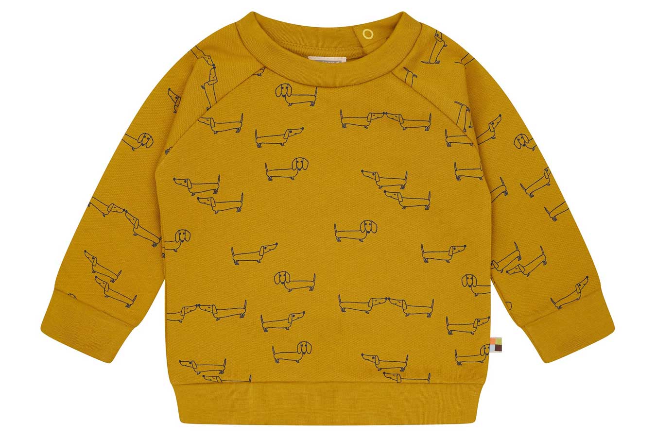 LOUD+Proud Sweatshirt Alloverdruck Dackel