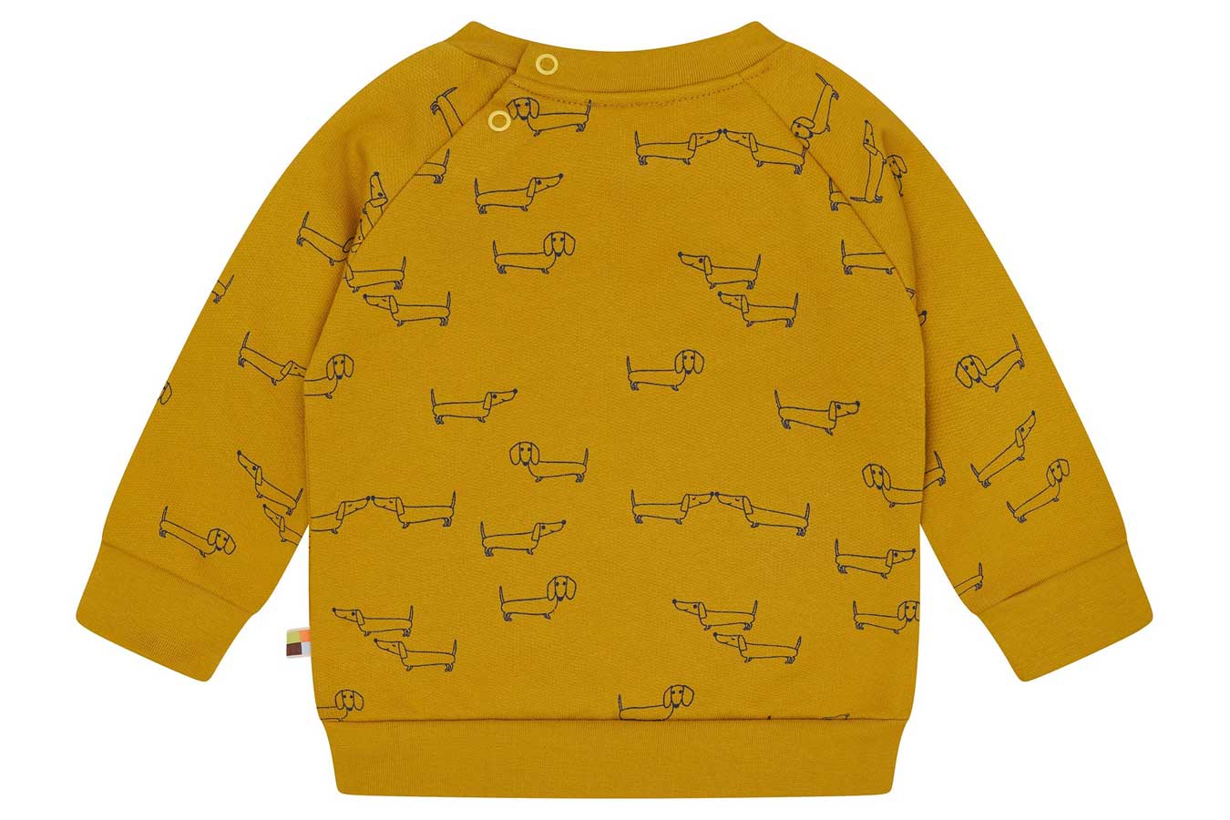 LOUD+Proud Sweatshirt Alloverdruck Dackel