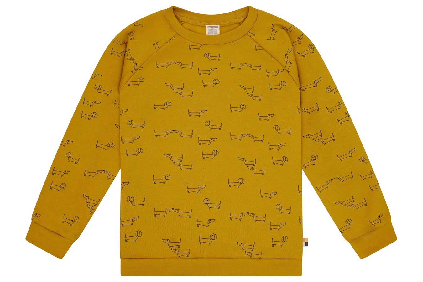 LOUD+Proud Sweatshirt Alloverdruck Dackel