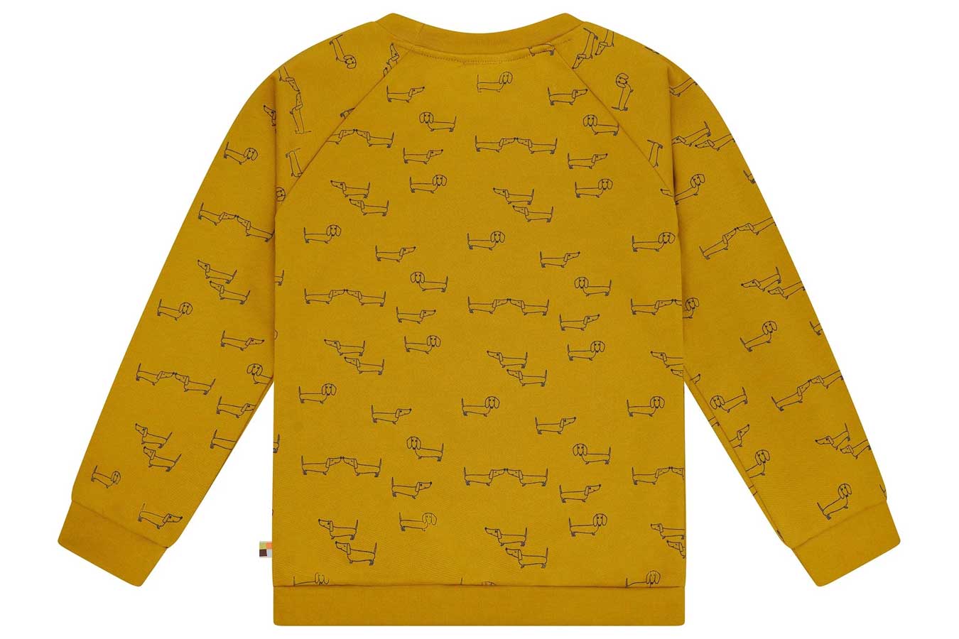 LOUD+Proud Sweatshirt Alloverdruck Dackel