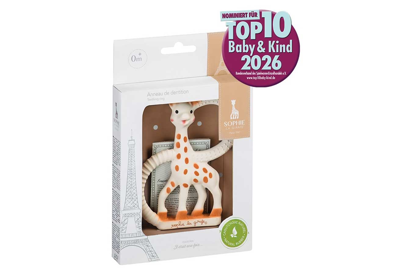 Sophi la girafe Beißring Naturkautschuk
